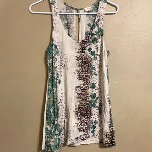 Anthropology layered tank